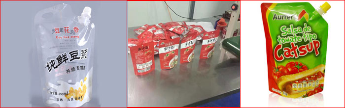 袋裝番茄醬全自動(dòng)包裝機(jī)