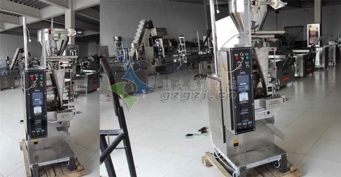 辣椒油包裝機車間展示