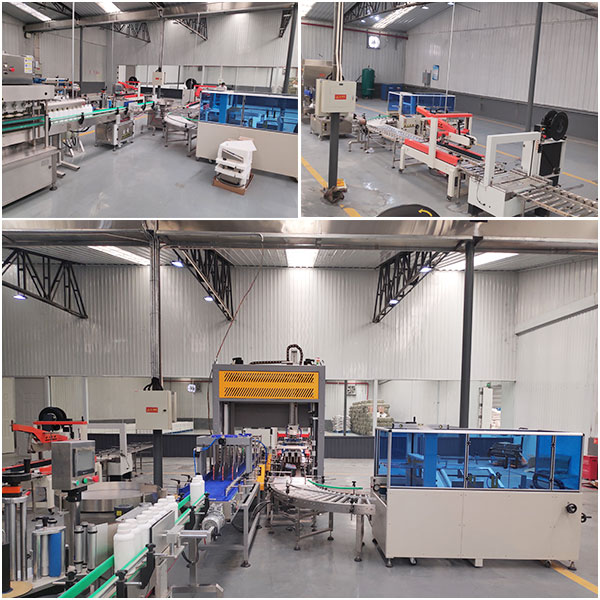 全自動(dòng)液體灌裝機(jī)生產(chǎn)細(xì)節(jié)展示