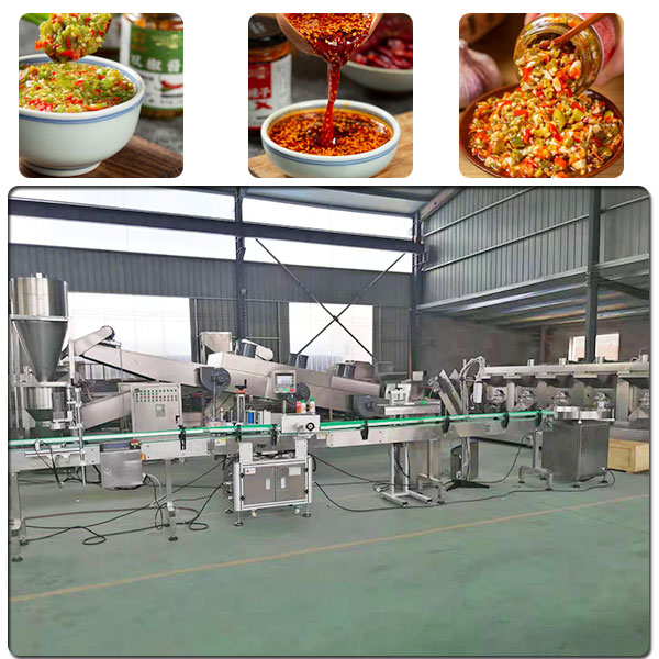 坦桑尼亞辣椒醬灌裝機(jī)客戶實(shí)拍