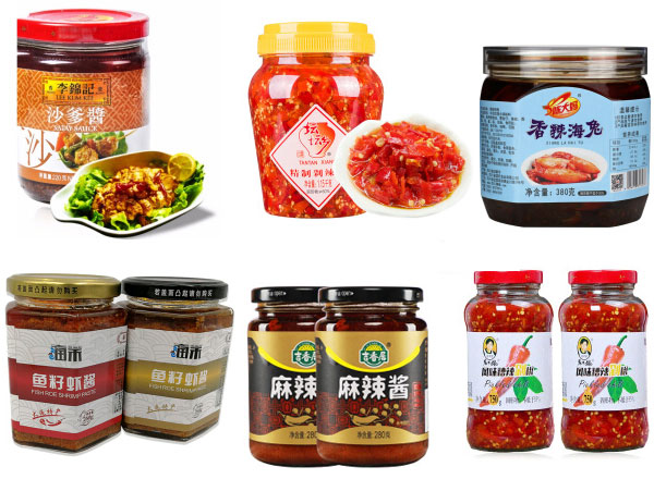 全套自動化辣椒醬灌裝機生產(chǎn)設備銷售廠家樣品圖